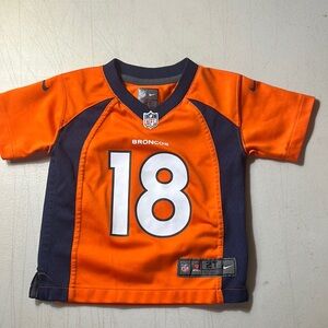 Nike Broncos #18 Manning Kids Jersey